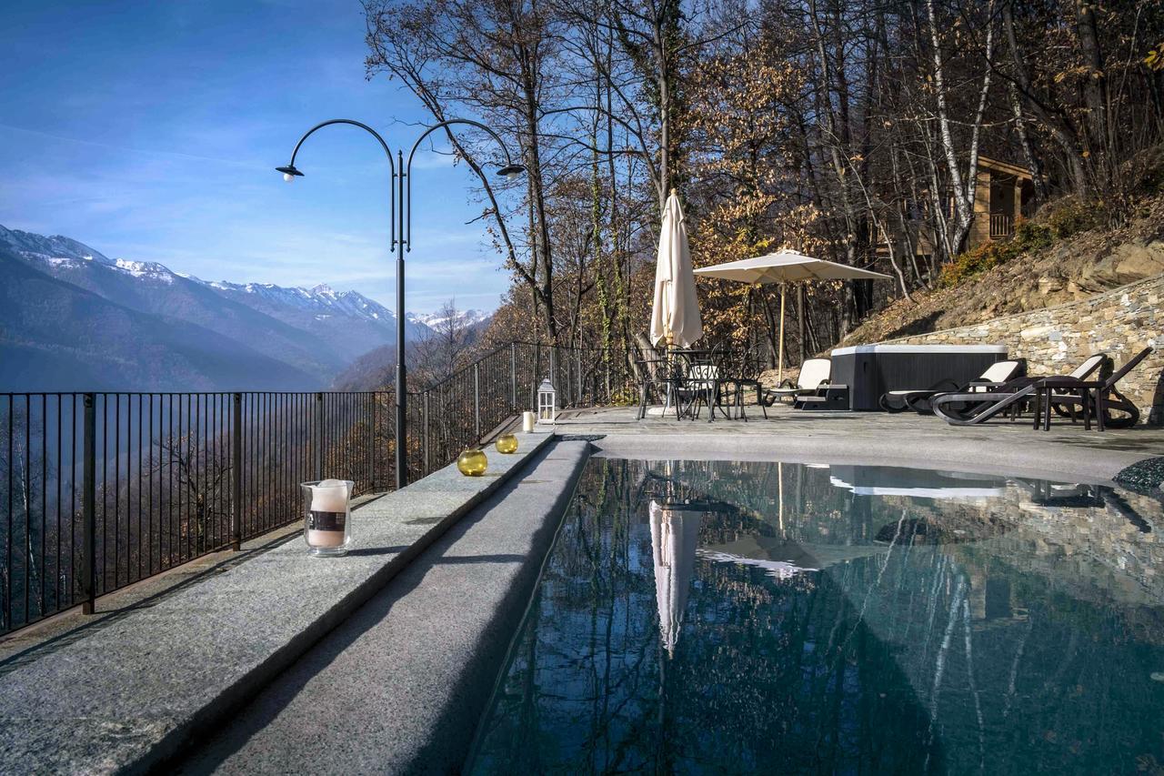 Vila Il Nido Del Casalot Frassino Exteriér fotografie
